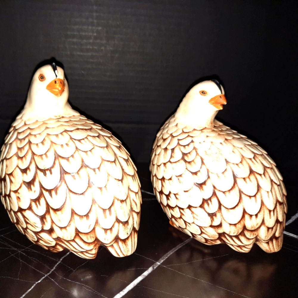 Vintage arnels quail set